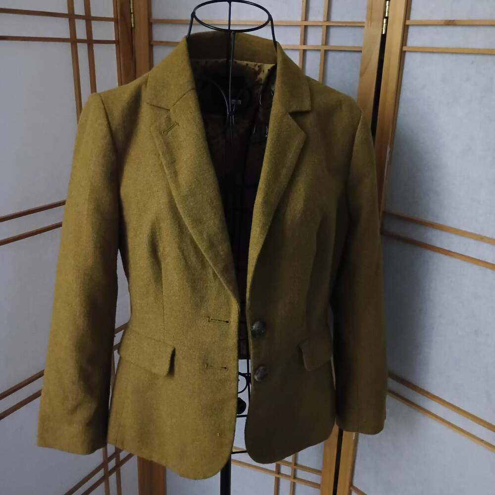 Clubroom Womans Suit Jacket Medium Wool Blend